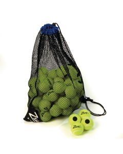 Zsig Black Dot Tennis Ball - Yellow - Pack of 48