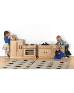 Under 2s Wooden Kitchen - Pack of 4