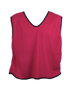 Plain Mesh Training Bib - Youths - Red