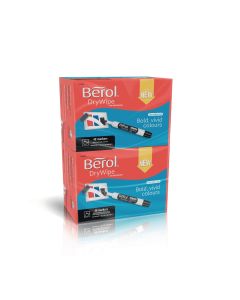 Berol Whiteboard Marker Assorted Chisel Tip - Pack of 96