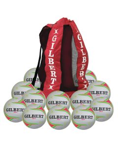 Gilbert APT Training Netball - Size 5 - Fluorescent - Pack 12