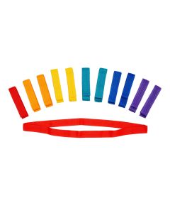 Team Bands - Multi - Pack of 12