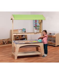 Sand and Water Unit With Canopy and Accessory Kit - 590mm Height