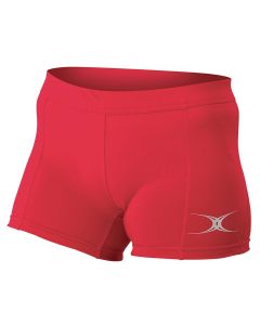 Gilbert Eclipse Netball Short - Red - Size 10