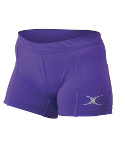 Gilbert Eclipse Netball Short - Purple - Size 6