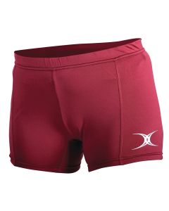Gilbert Eclipse Netball Short - Maroon - Size 14