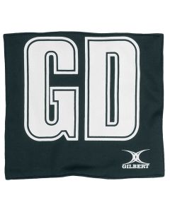 Gilbert Netball Pro Patch Bib - Black/White - Pack of 14