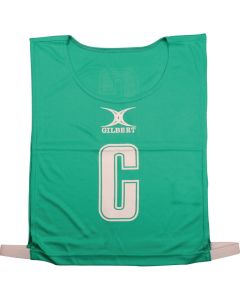 Gilbert Netball Bib - Green - Pack of 7
