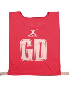 Gilbert Netball Bib - Pink - Pack of 7