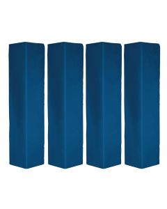 Centurion Rugby Post Pad - 4in - Blue - Pack of 4