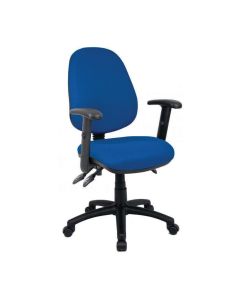 Vantage 3 Lever Adjust Arms Chair - Blue