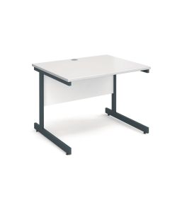 Contract Straight Desk 725mm - Oak