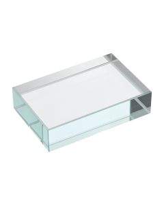 Glass Rectangular Prism - 75 x 50 x 18mm 