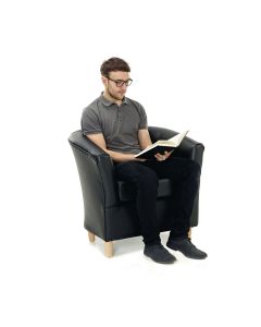 Adult Tub Chair - Black