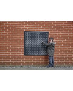 Outdoor/Indoor Chalkboard 1 -100 Number Square