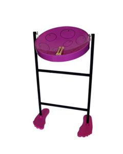 Jumbie Jam Steel Pan - Purple