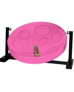 Jumbie Jam Table Top Steel Pan - Pink