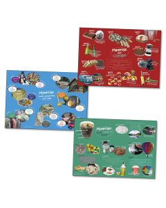 Materials Posters - Pack of 3