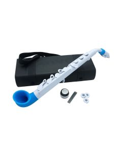 Nuvo jSax - White With Blue Trim