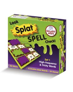 Look Splat Spell Check Board Games KS1