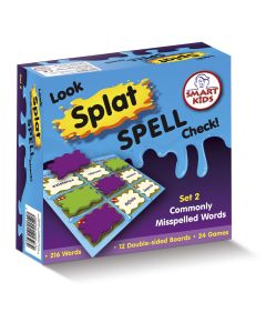 Look Splat Spell Check Board Games KS2