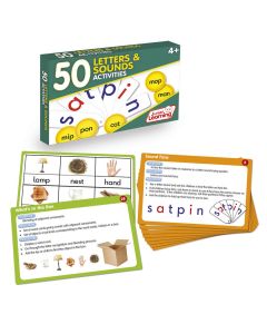 50 Letters and Sounds Activity Cards