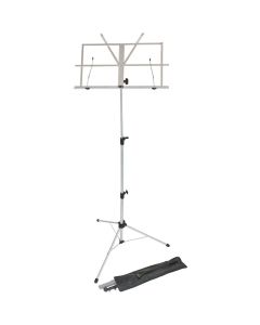 Foldaway Adjustable Music Stand - Grey