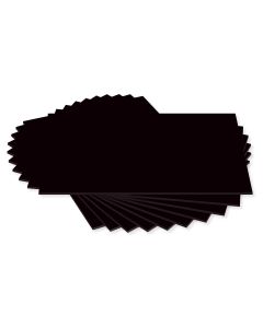 Black Card (280 Micron) - A4 - Pack of 100