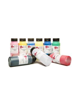 Scola Acrylic Paint - 500ml - Assorted - Pack of 10 