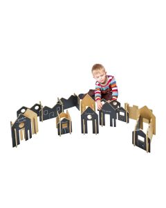 Happy Architect Create and Play Village - Pack of 28