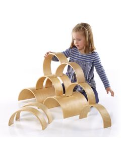 Wooden Arches and Tunnels - Pack of 10