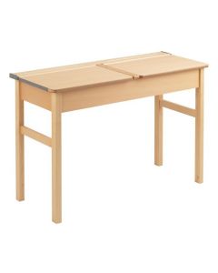 Traditional Double Locker Desk - H650mm