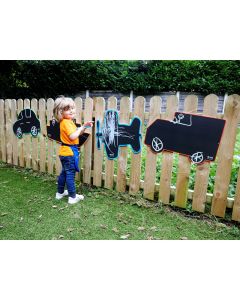 Transport Chalkboards - Pack of 4