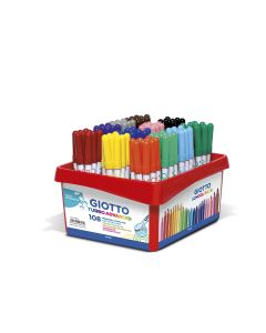 Giotto Turbo Advanced Colour Pens - Pack of 108
