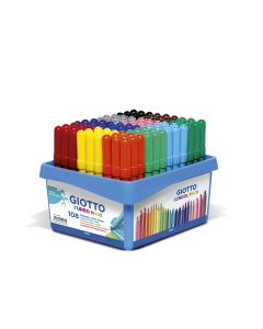 Giotto Turbo Maxi Colour Pens - Pack of 108