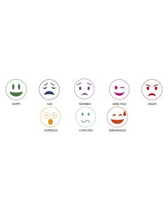 Emotions Stamps - Pack of 8
