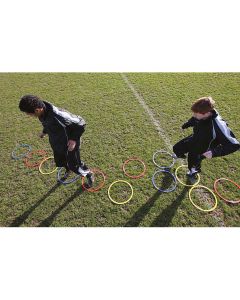 Precision Agility Hoops - Assorted - Pack of 12