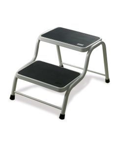 Steel Static Handy Steps - 2 Tread