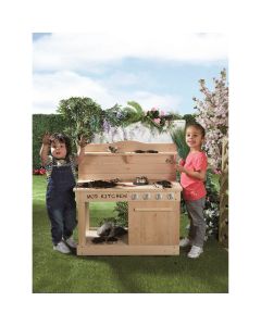 Outdoor Wooden Mud Kitchen