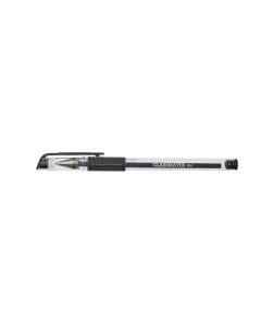 Classmates Gell Rollerball Rollerball Pen - Black - Pack of 10