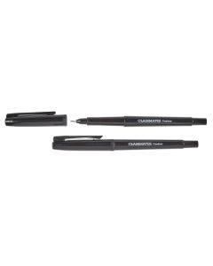 Classmates Fineliner Pen Black - Pack of 10