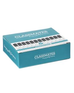 Classmates Whiteboard Marker - Black - Bullet Tip - Pk 50