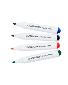 Classmates Whiteboard Marker Assorted Bullet Tip - Pack of 8