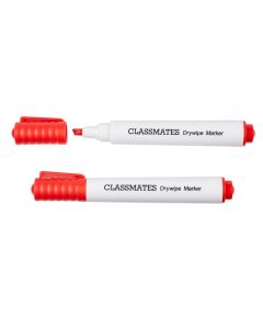 Classmates Whiteboard Marker Red Chisel Tip - Pack of 10
