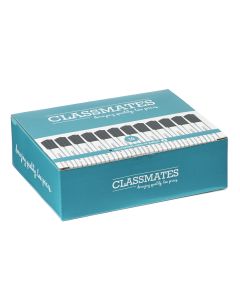 Classmates Whiteboard Marker - Black - Chisel Tip - Pk 50