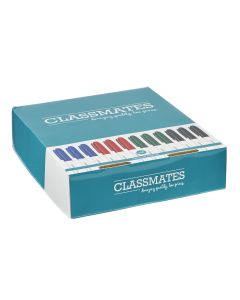 Classmates Dry-Wipe Marker Pens-Bullet Tip-Assorted- Pk 144