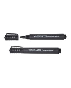 Classmates Permanent Marker Black Bullet Tip - Pack of 10