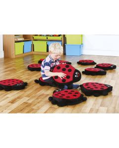 Counting Ladybird Cushions - Pack of 13