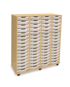 64 Shallow Tray Unit - Blue Trays