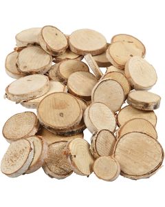 Circular Wood Cuts - Pack of 140